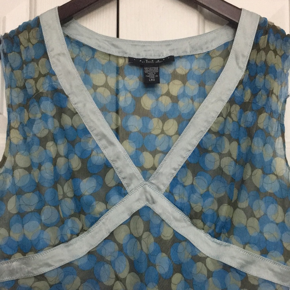 Laundry Byshellisegal Top 100% Silkshell - image 2